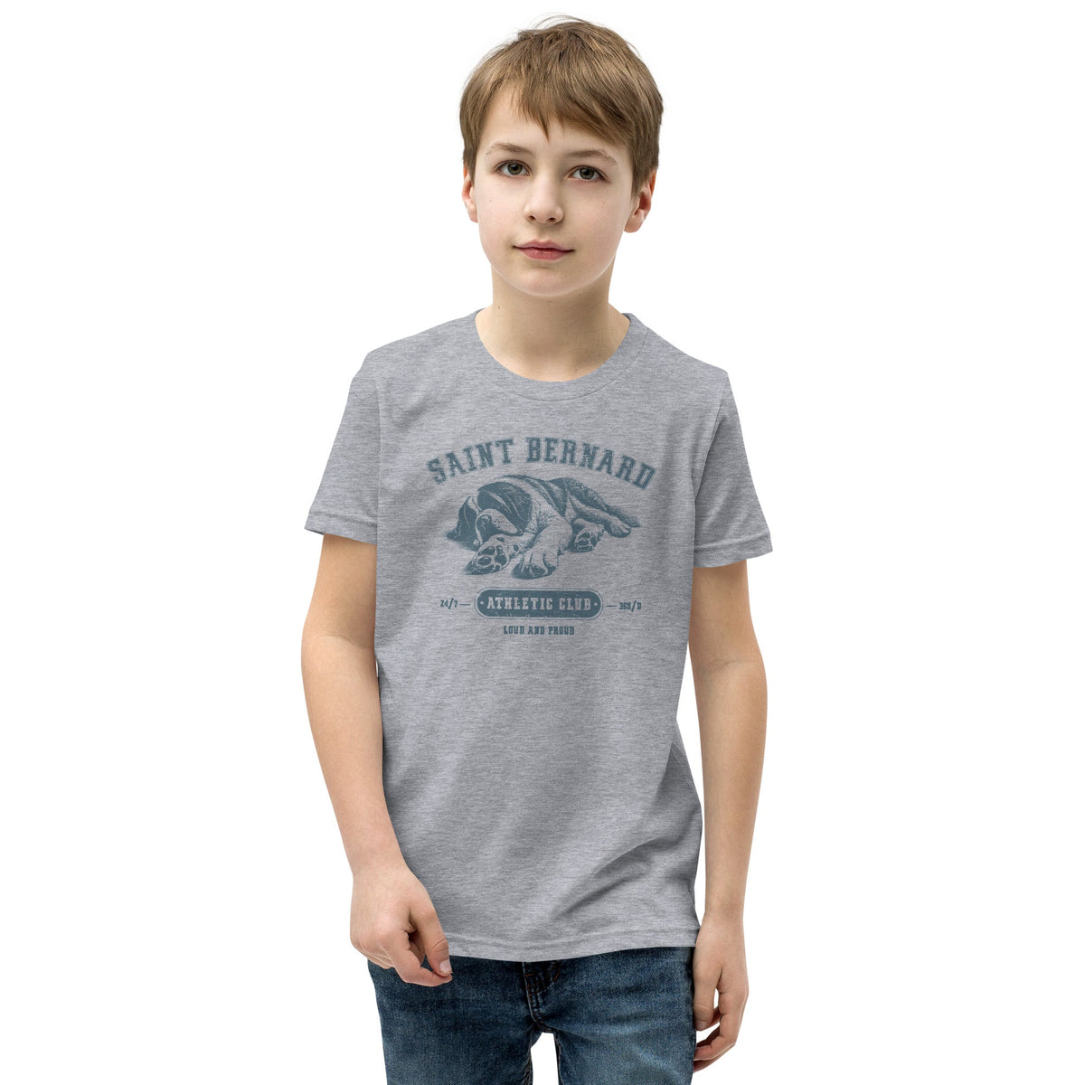 Saint Bernard Athletic Club Youth T-Shirt - Lucy + Norman