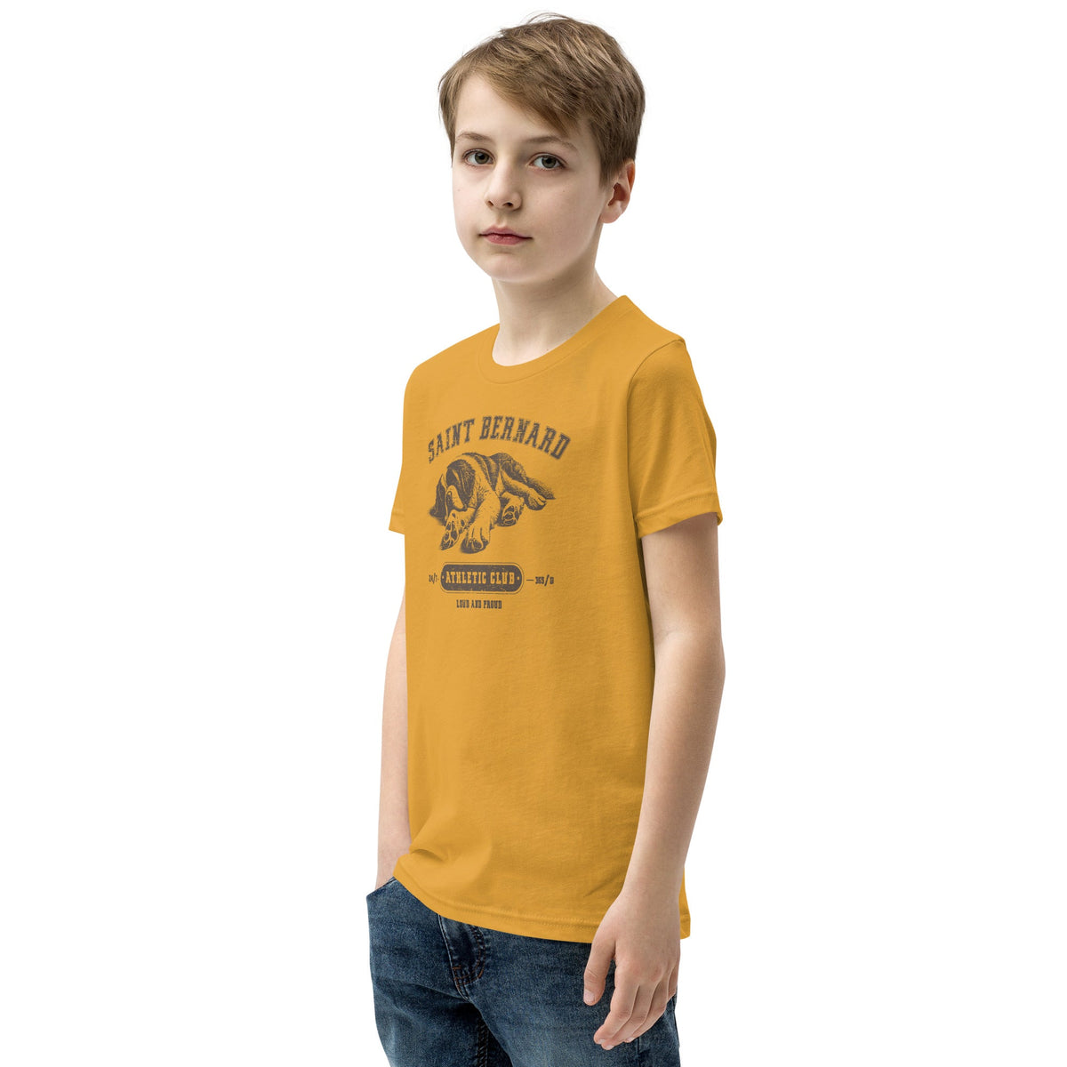 Saint Bernard Athletic Club Youth T-Shirt - Lucy + Norman