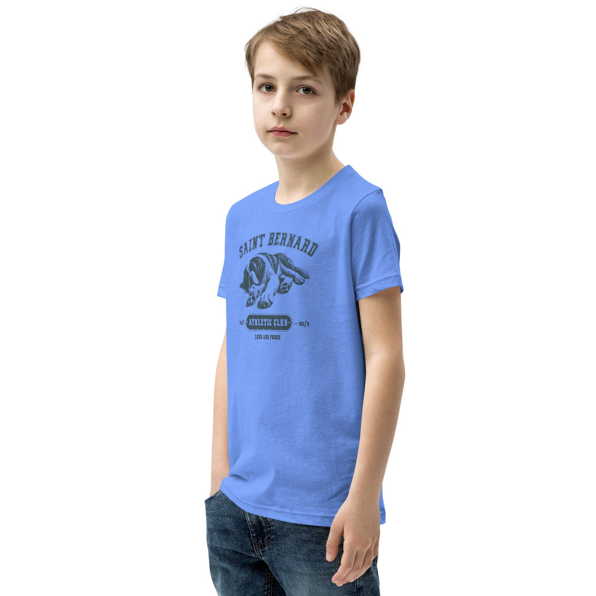 Saint Bernard Athletic Club Youth T-Shirt - Lucy + Norman
