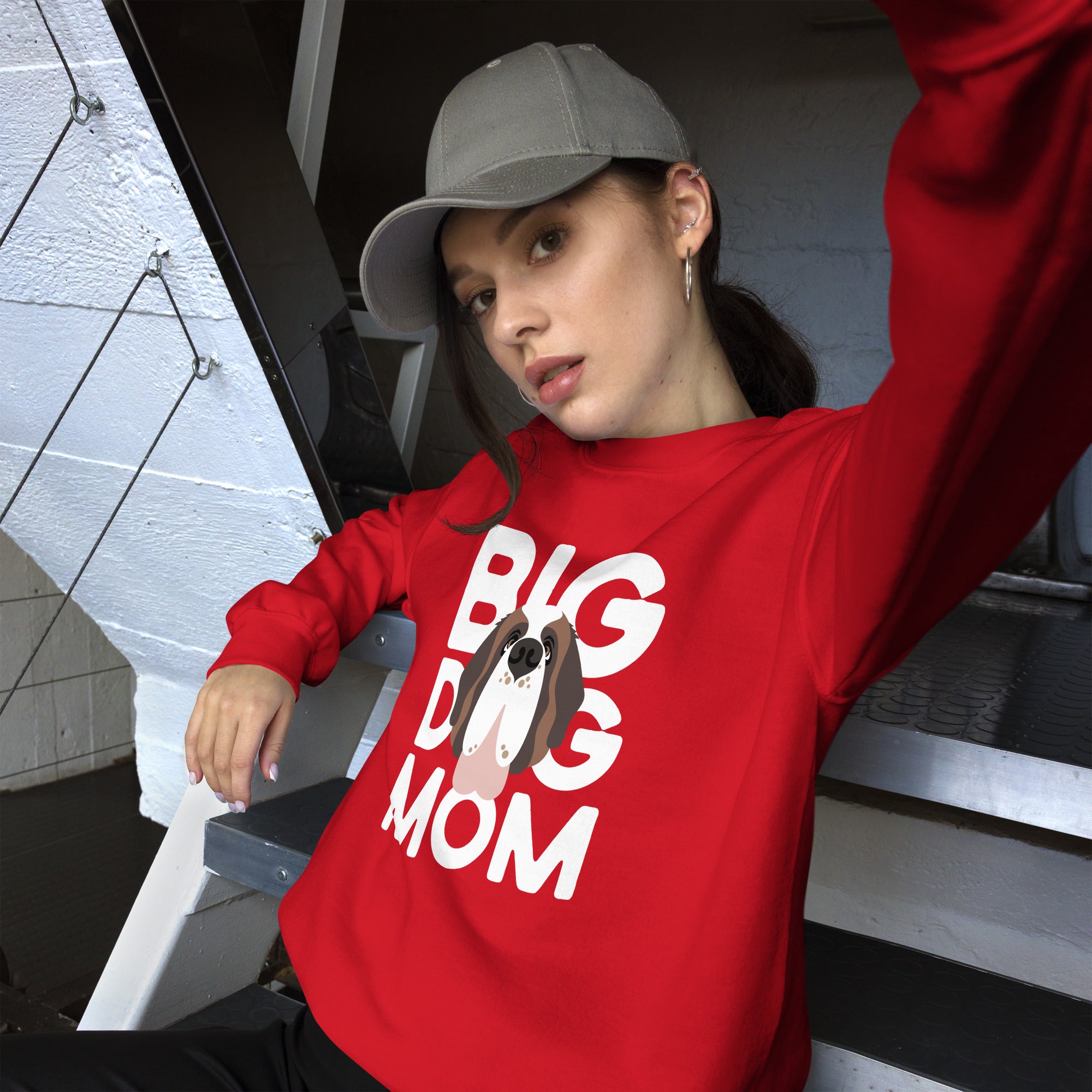 Big Dog Mom Sweatshirt - Lucy + Norman