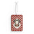 Saint Bernard Car Air Freshener - Red - Lucy + Norman