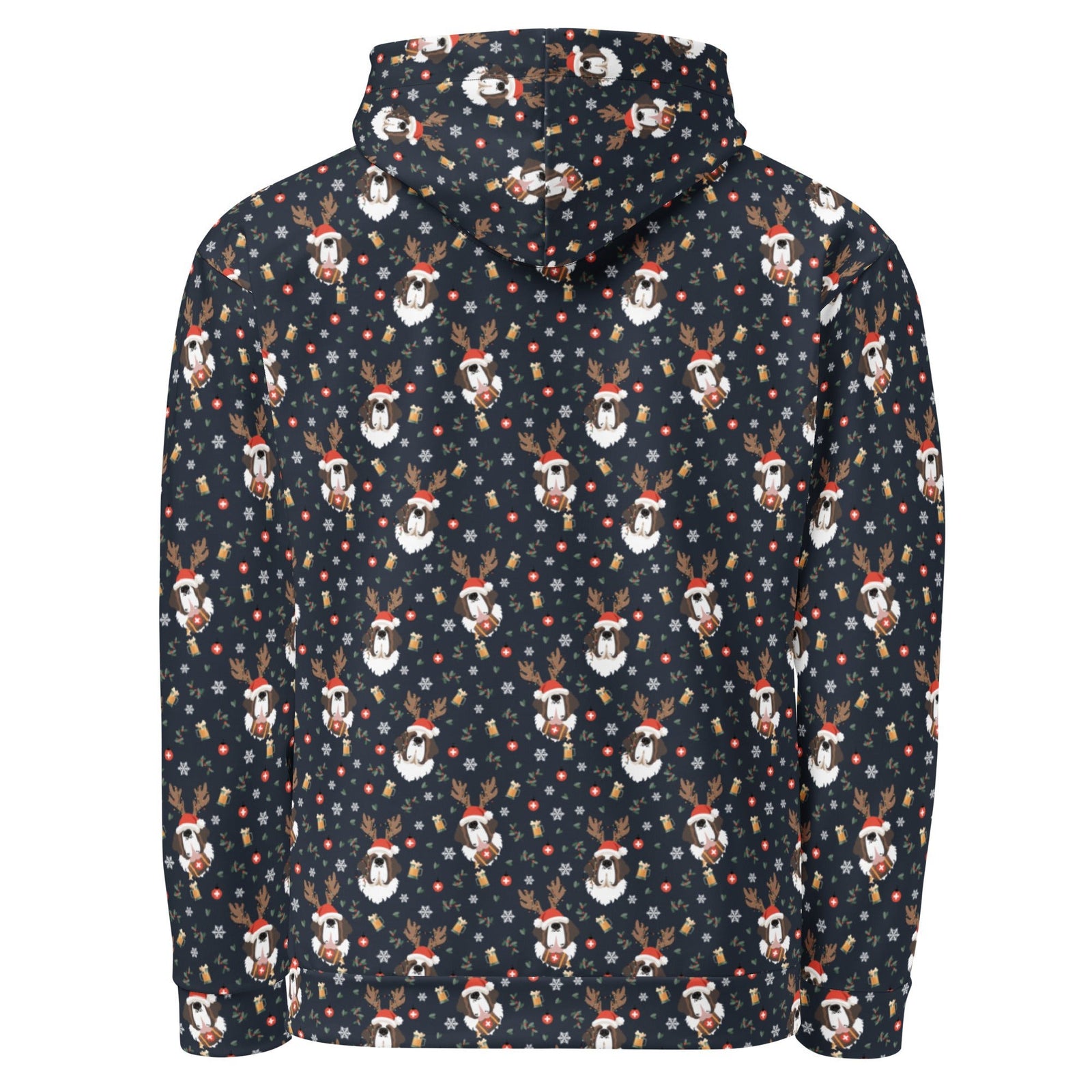 Saint Bernard Christmas Beer Hoodie - Lucy + Norman