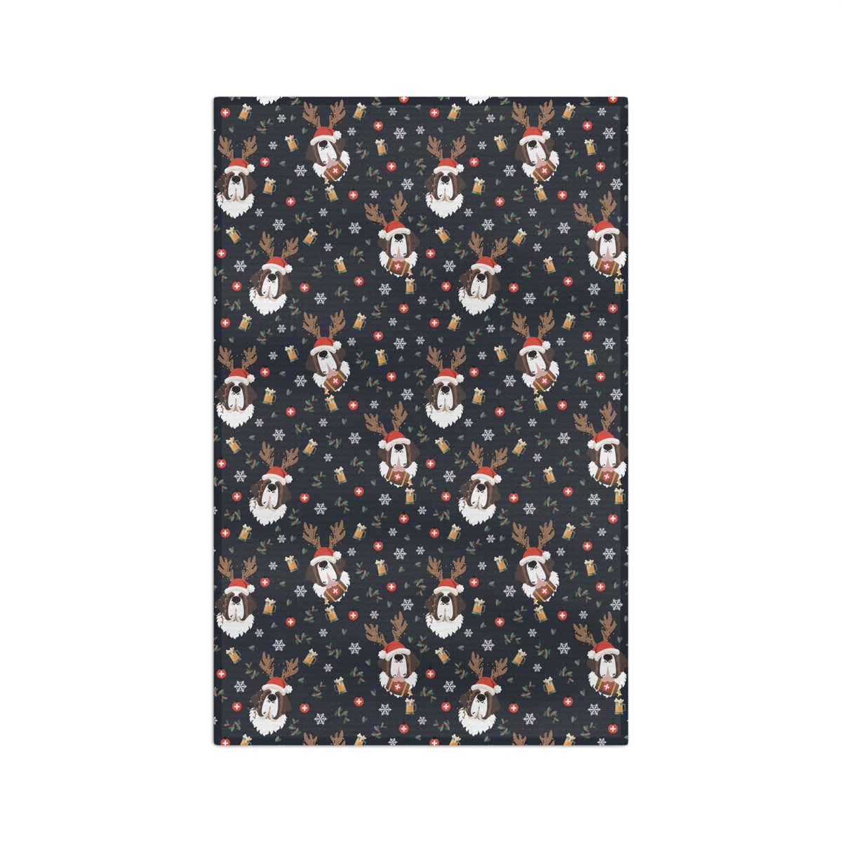 Reindeer Beer Microfiber Tea Towel
