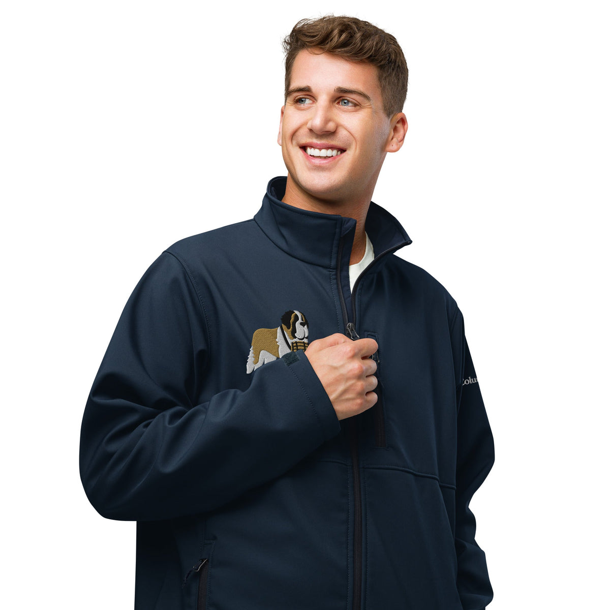 Saint Bernard Columbia® Soft Shell Jacket – Personalized - Lucy + Norman
