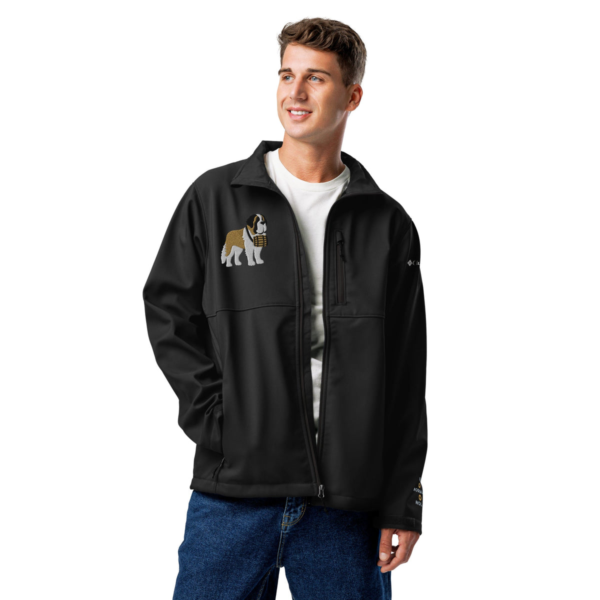 Saint Bernard Columbia® Soft Shell Jacket – Personalized - Lucy + Norman