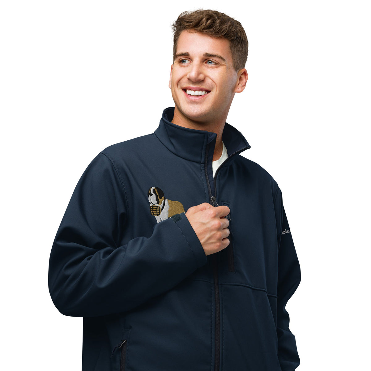 Saint Bernard Columbia® Soft Shell Jacket – Personalized - Lucy + Norman