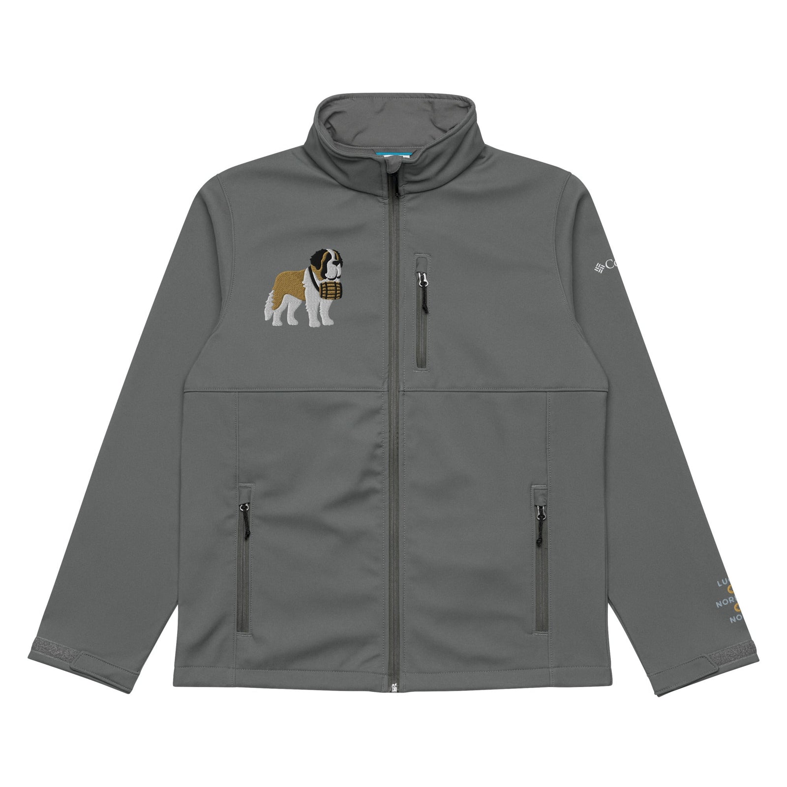 Saint Bernard Columbia® Soft Shell Jacket – Personalized - Lucy + Norman
