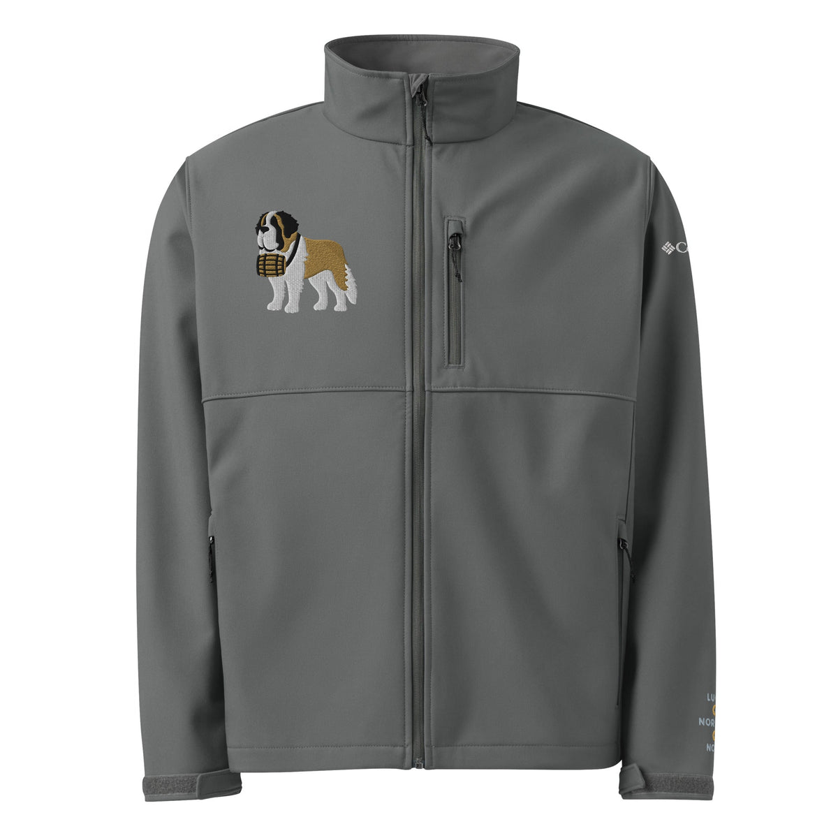 Saint Bernard Columbia® Soft Shell Jacket – Personalized - Lucy + Norman