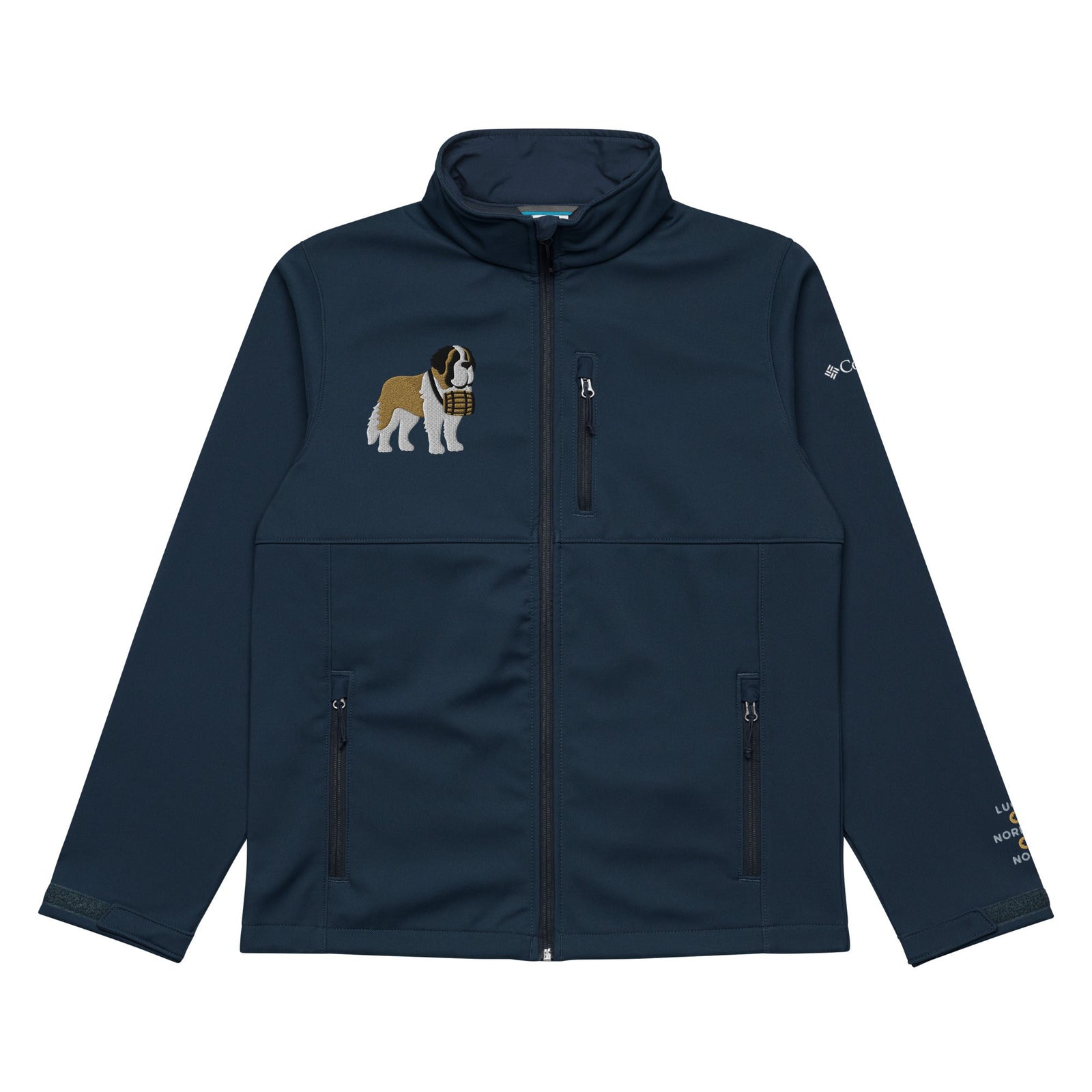 Saint Bernard Columbia® Soft Shell Jacket – Personalized - Lucy + Norman