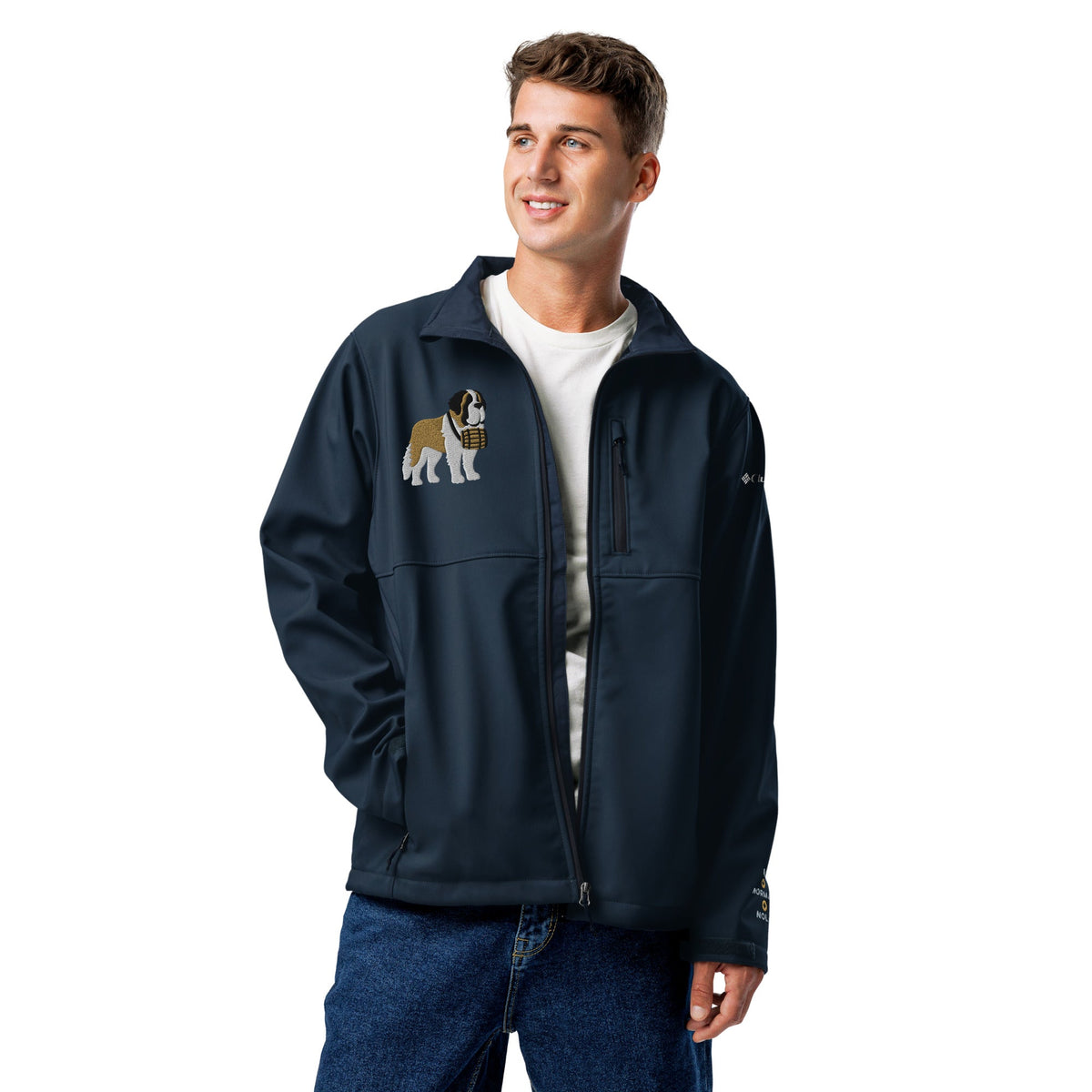 Saint Bernard Columbia® Soft Shell Jacket – Personalized - Lucy + Norman