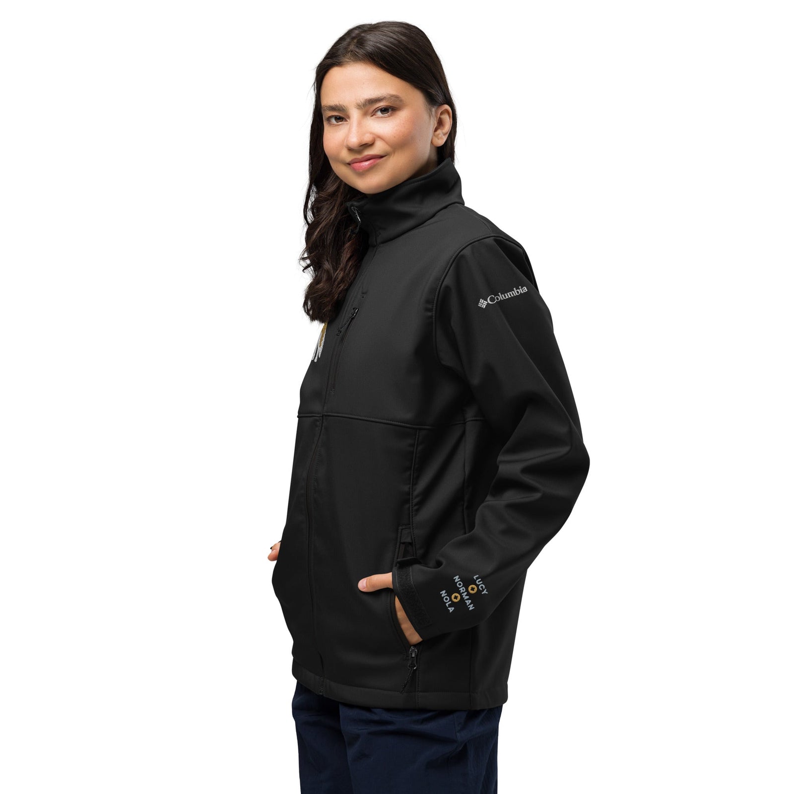 Saint Bernard Columbia® Soft Shell Jacket – Personalized - Lucy + Norman