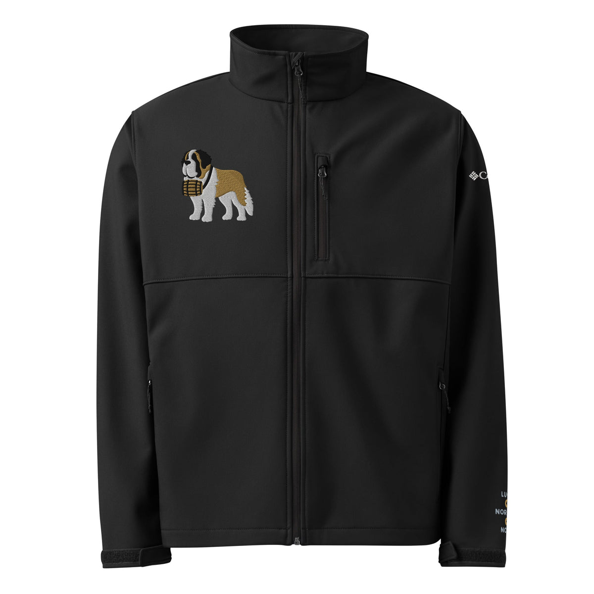 Saint Bernard Columbia® Soft Shell Jacket – Personalized - Lucy + Norman