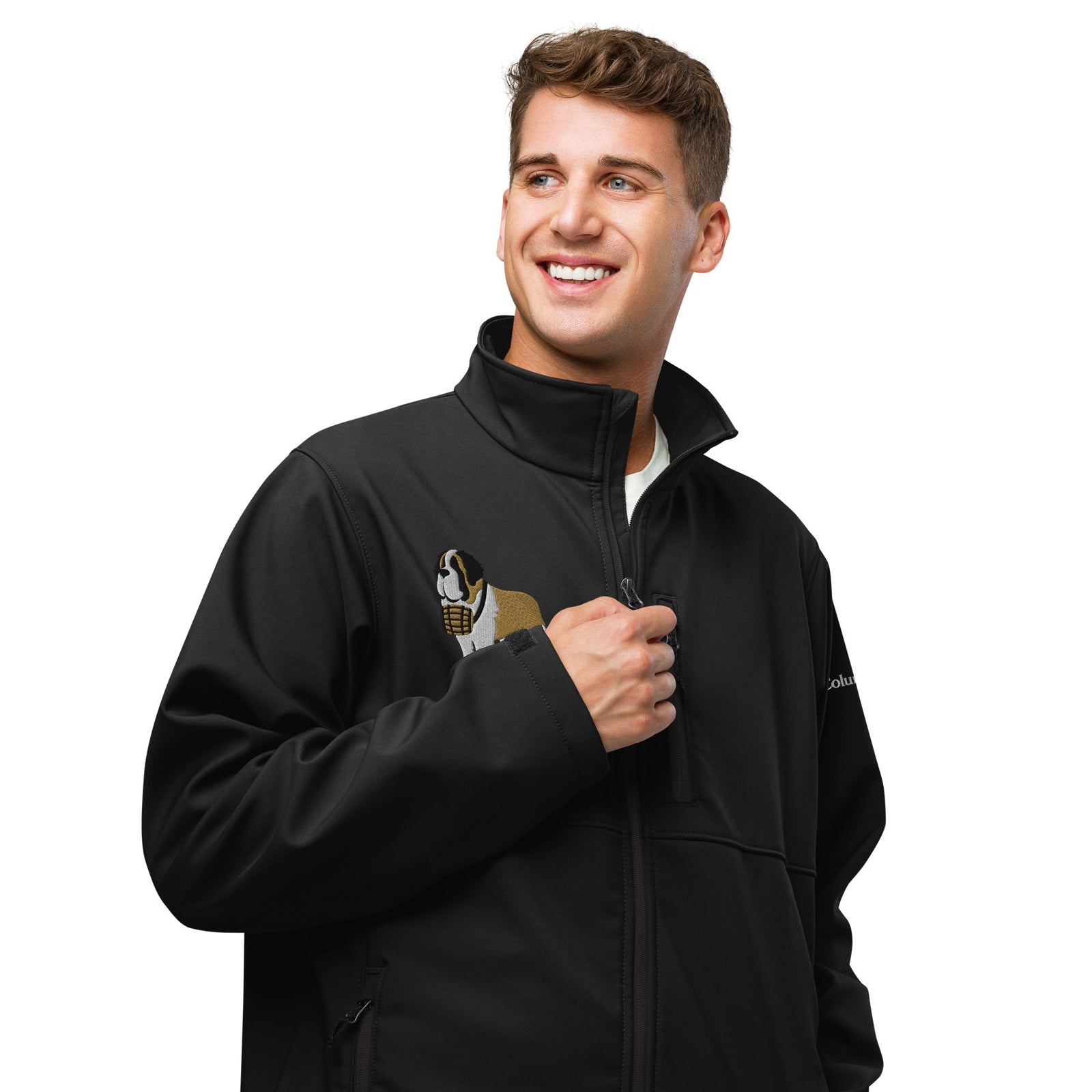 Saint Bernard Columbia® Soft Shell Jacket – Personalized - Lucy + Norman