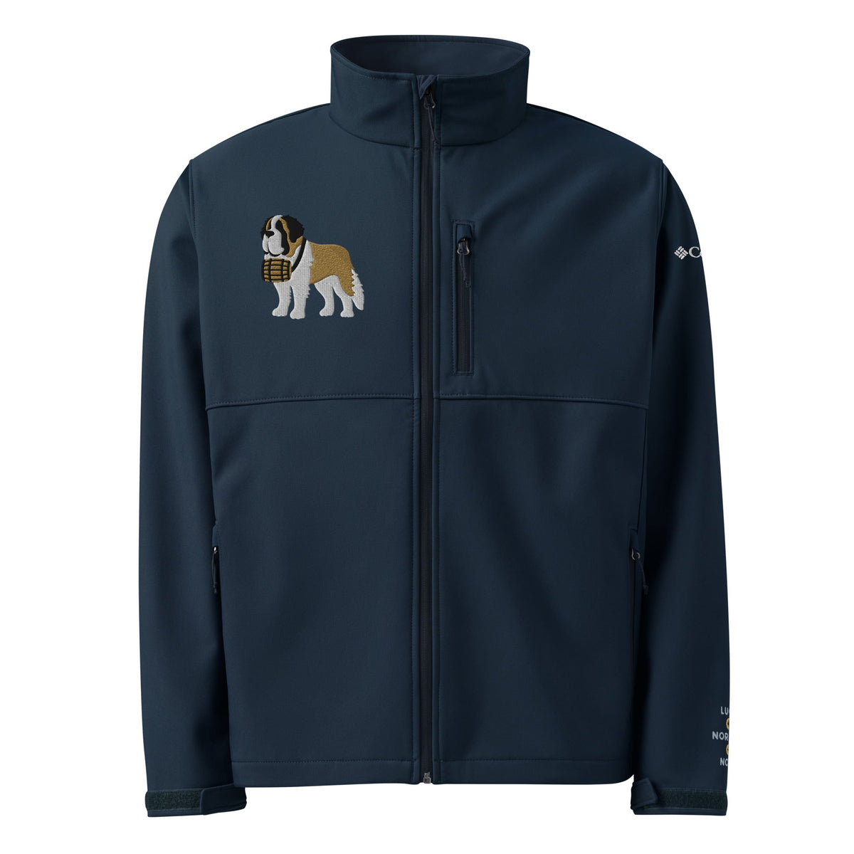 Saint Bernard Columbia® Soft Shell Jacket – Personalized - Lucy + Norman