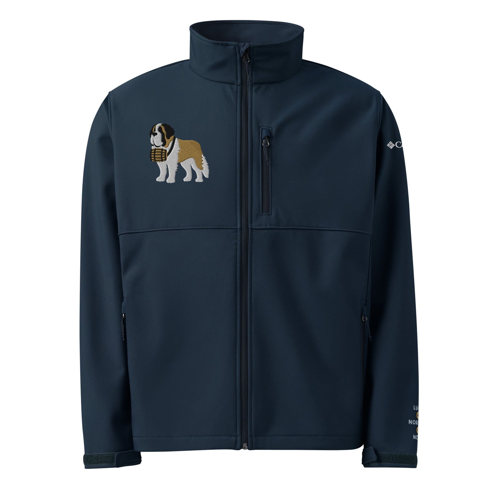 Saint Bernard Columbia® Soft Shell Jacket – Personalized - Lucy + Norman