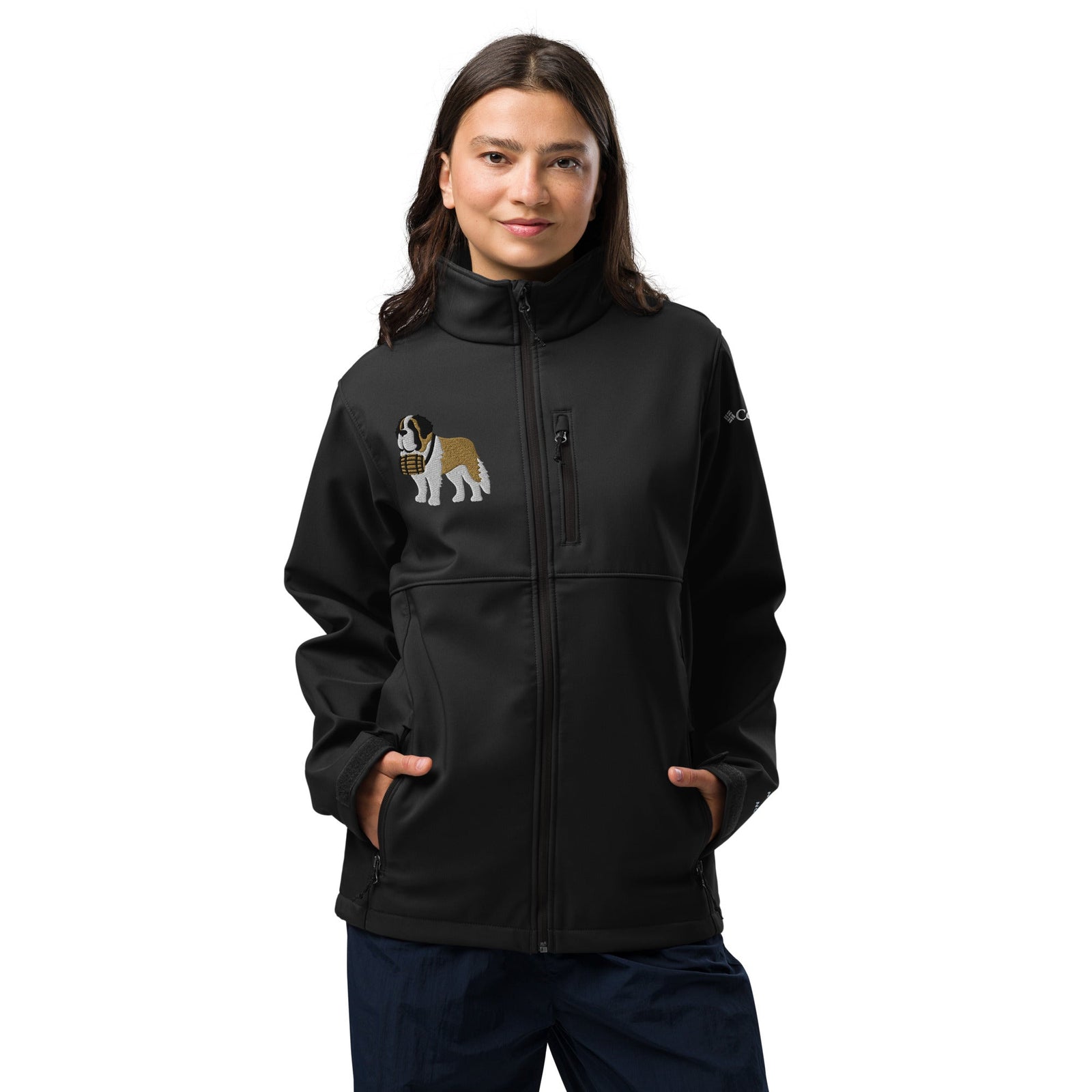 Saint Bernard Columbia® Soft Shell Jacket – Personalized - Lucy + Norman