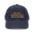 Saint Bernard Dad Est. Date Vintage Corduroy Cap - Lucy + Norman
