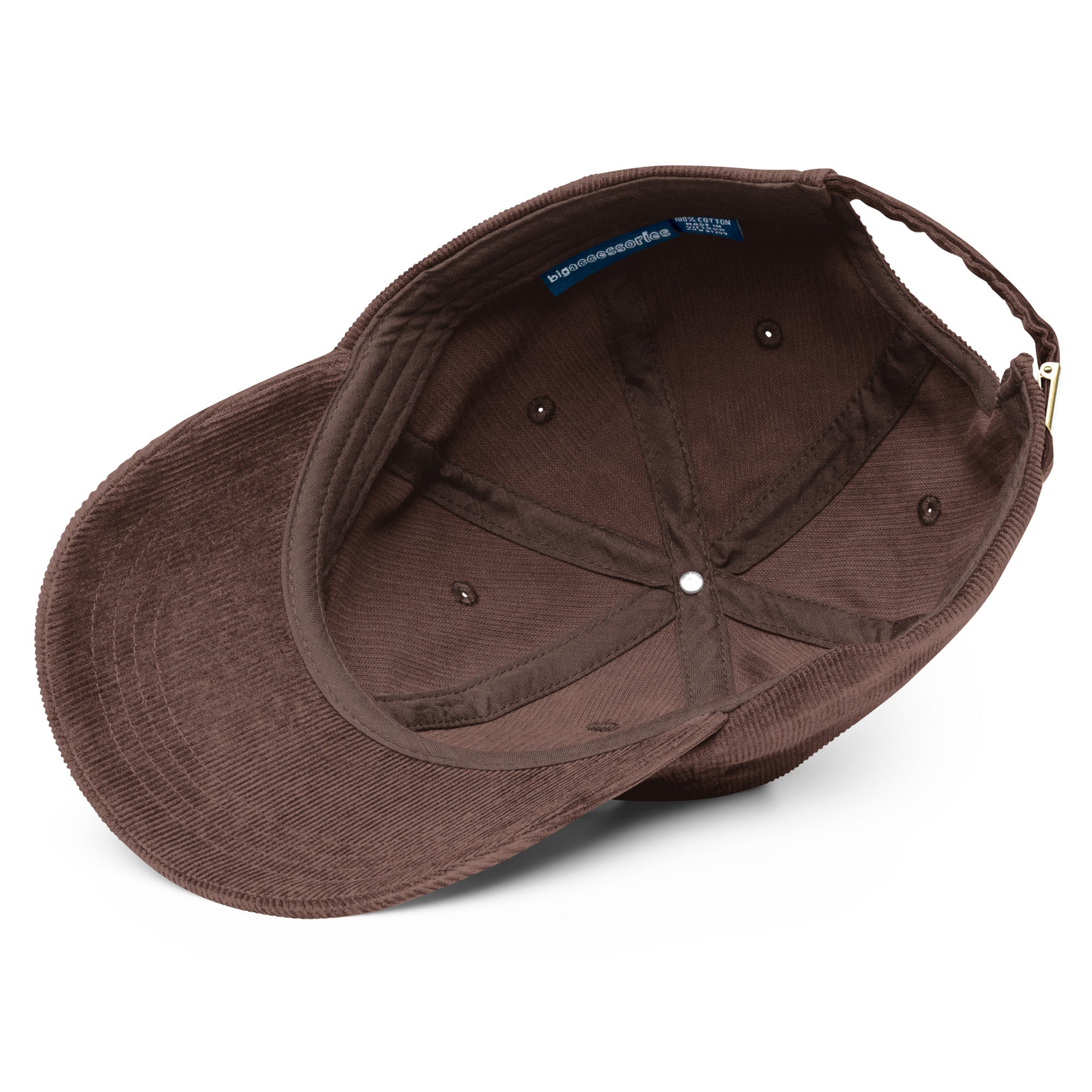 Saint Bernard Dad Est. Date Vintage Corduroy Cap - Lucy + Norman