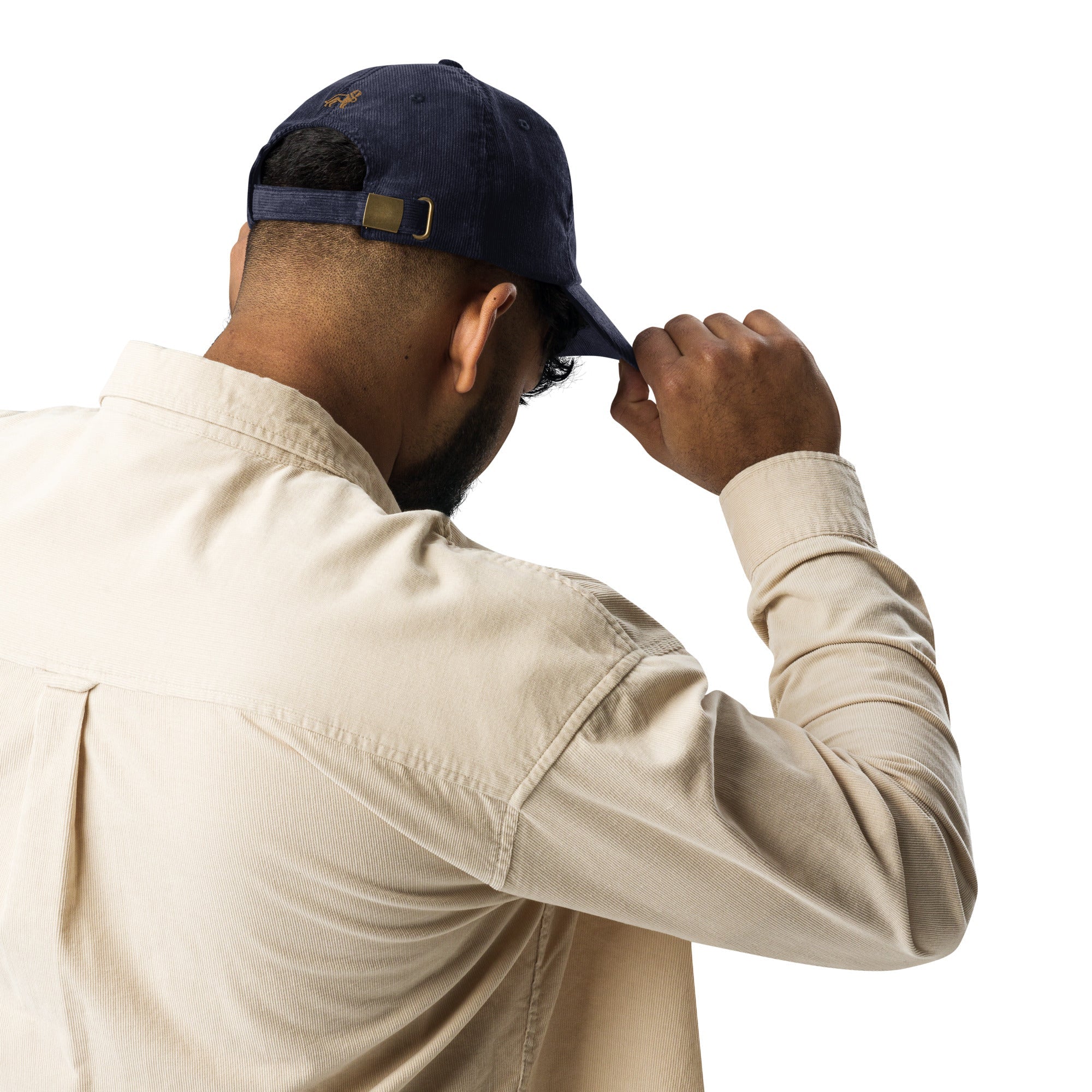 Saint Bernard Dad Est. Date Vintage Corduroy Cap - Lucy + Norman