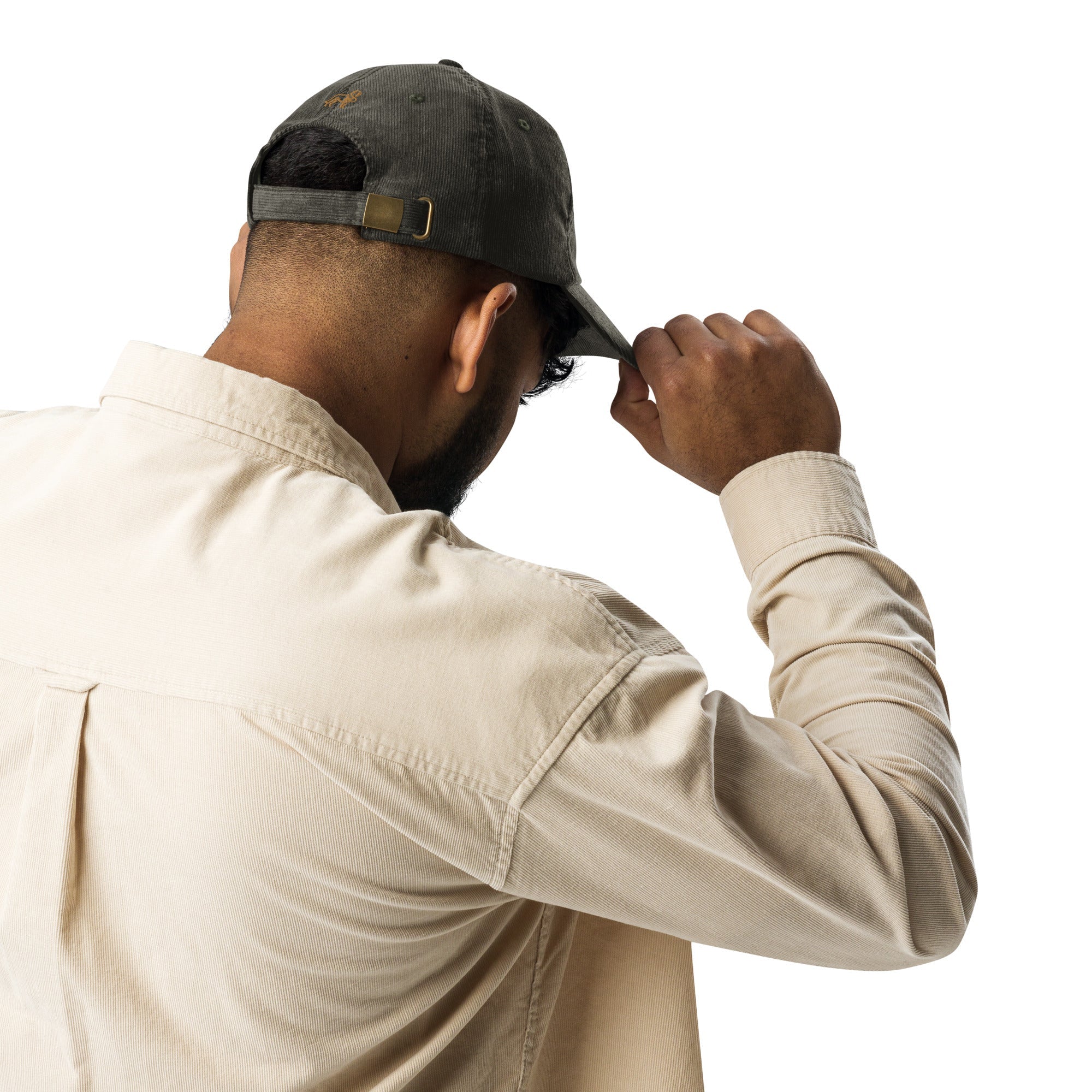 Saint Bernard Dad Est. Date Vintage Corduroy Cap - Lucy + Norman