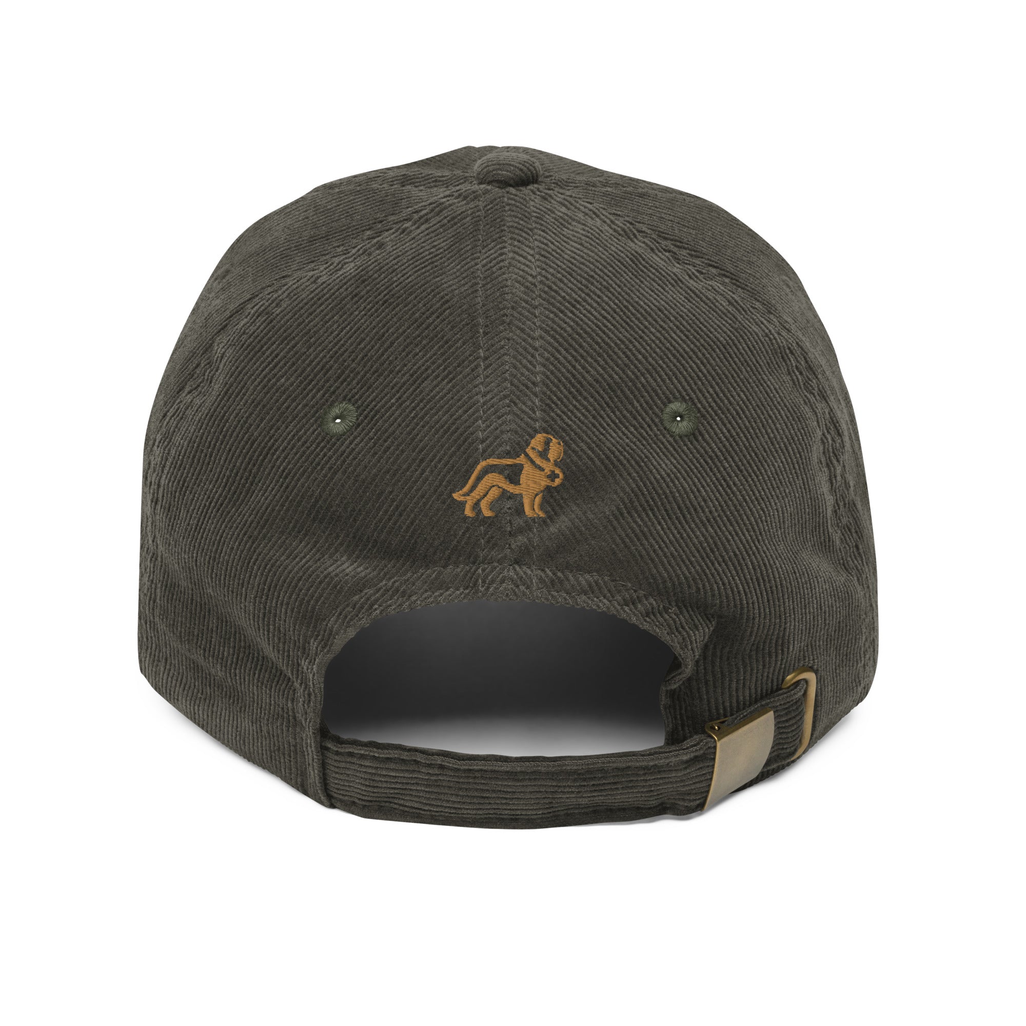 Saint Bernard Dad Est. Date Vintage Corduroy Cap - Lucy + Norman