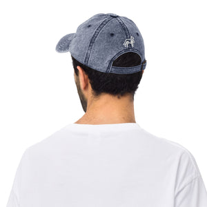 Saint Bernard Dad Est. Date Vintage Cotton Twill Cap - Lucy + Norman