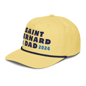 Saint Bernard Dad Established Date Golf Rope Cap - Lucy + Norman