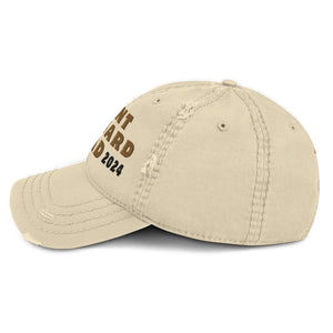 Saint Bernard Dog Dad Est. Date Distressed Dad Hat - Lucy + Norman