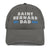 Saint Bernard Dog Dad Est. Date Distressed Dad Hat - Lucy + Norman