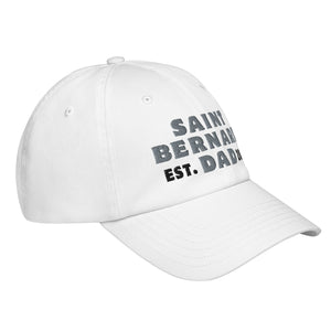 Saint Bernard Dog Dad Est. Date Under Armour® Dad Hat - Lucy + Norman