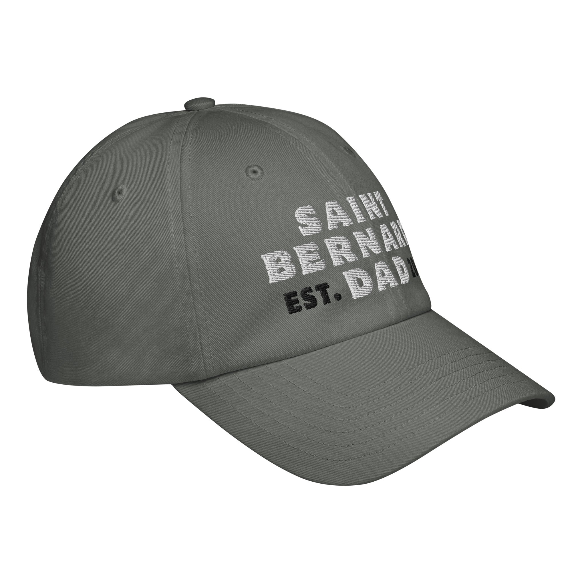 Saint Bernard Dog Dad Est. Date Under Armour® Dad Hat - Lucy + Norman