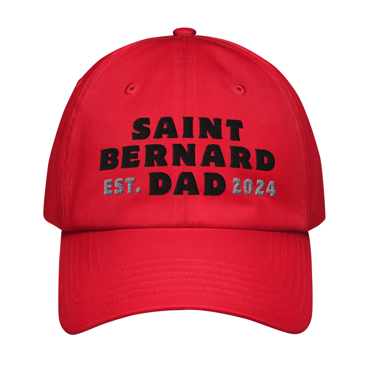 Saint Bernard Dog Dad Est. Date Under Armour® Dad Hat - Lucy + Norman