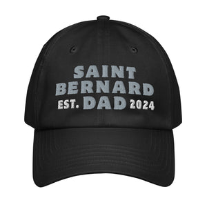 Saint Bernard Dog Dad Est. Date Under Armour® Dad Hat - Lucy + Norman