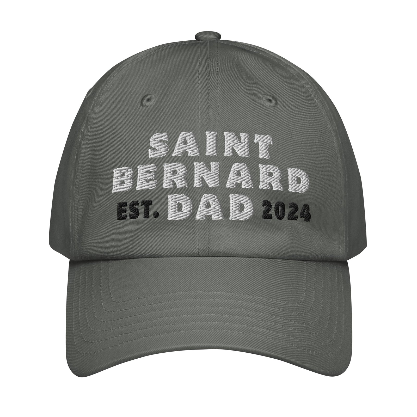 Saint Bernard Dog Dad Est. Date Under Armour® Dad Hat - Lucy + Norman