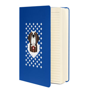 Saint Bernard Dog Hardcover Notebook - Lucy + Norman