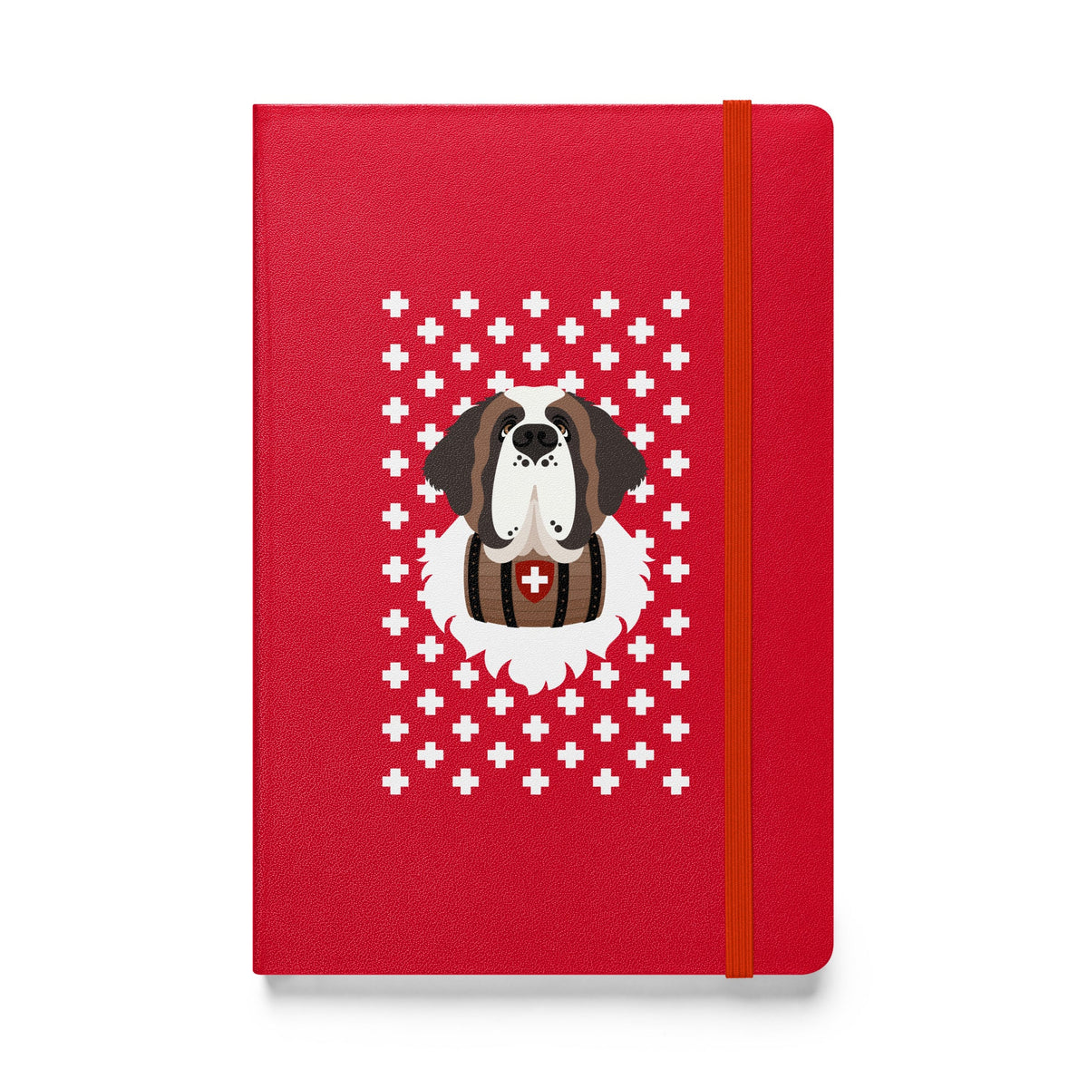 Saint Bernard Dog Hardcover Notebook - Lucy + Norman