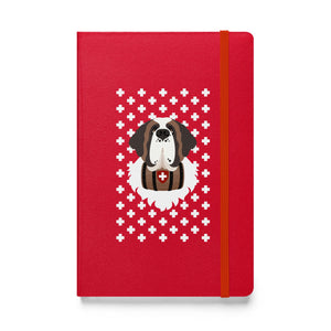 Saint Bernard Dog Hardcover Notebook - Lucy + Norman