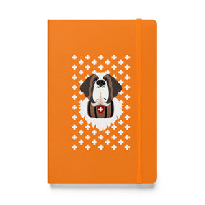 Saint Bernard Dog Hardcover Notebook - Lucy + Norman