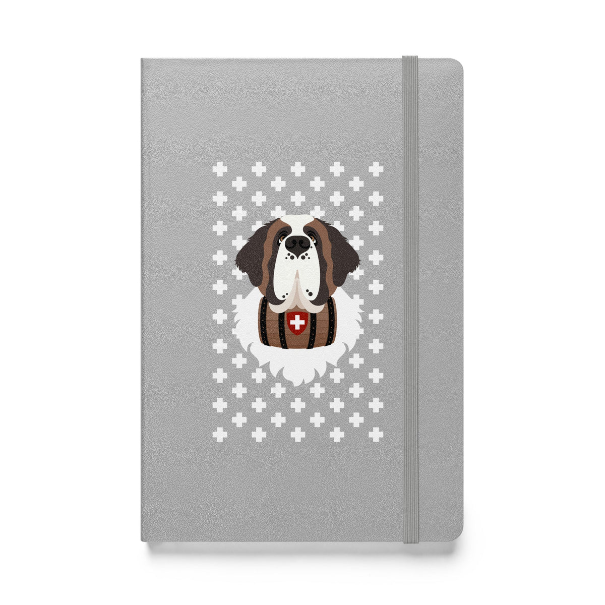Saint Bernard Dog Hardcover Notebook - Lucy + Norman