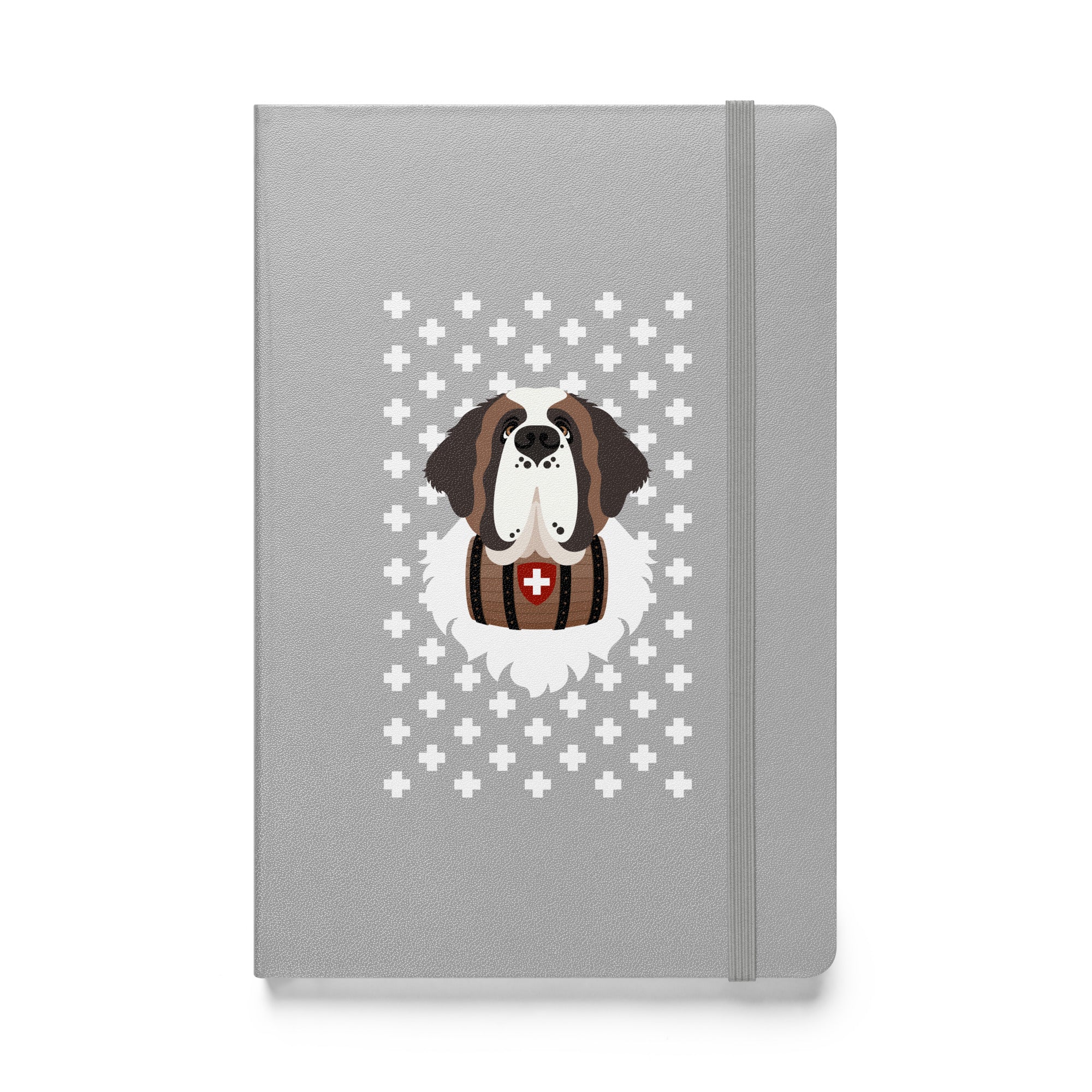 Saint Bernard Dog Hardcover Notebook - Lucy + Norman