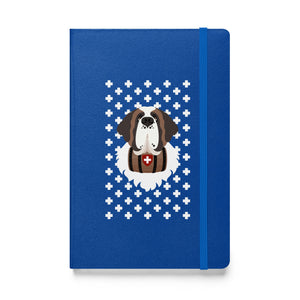 Saint Bernard Dog Hardcover Notebook - Lucy + Norman