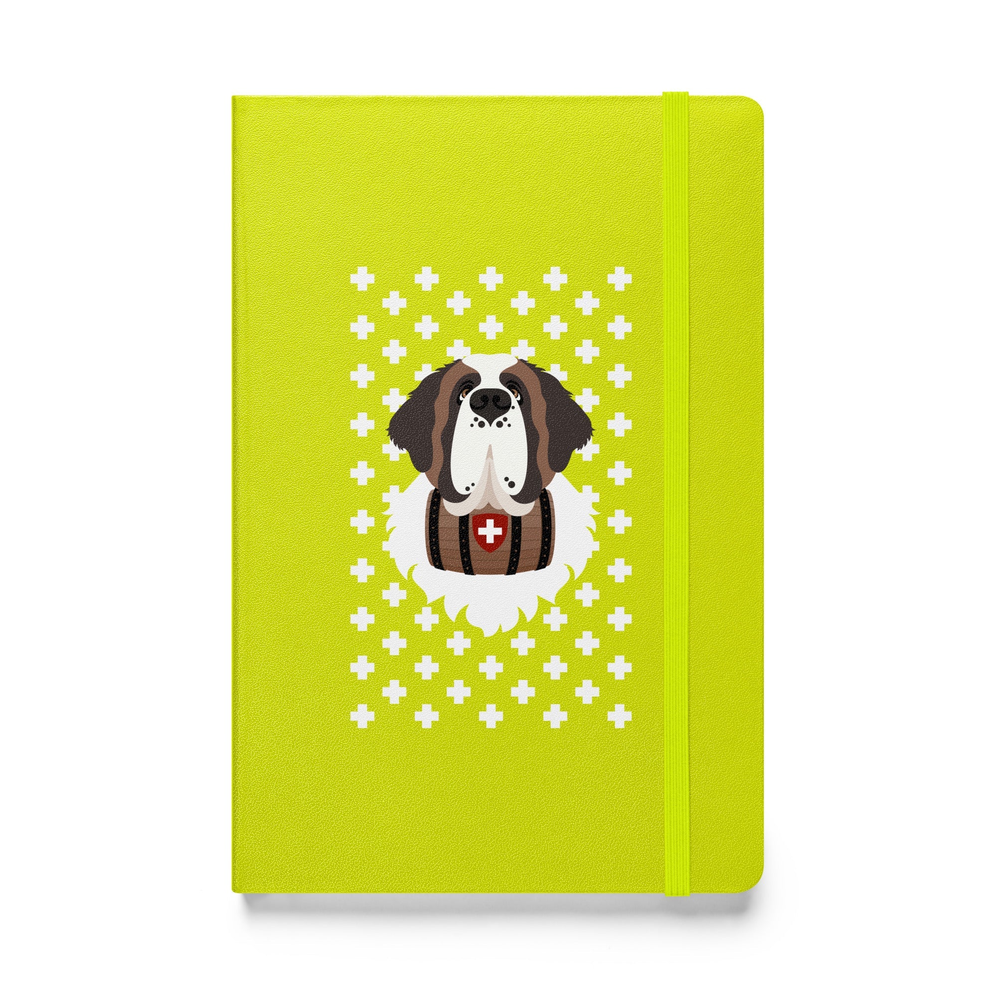 Saint Bernard Dog Hardcover Notebook - Lucy + Norman