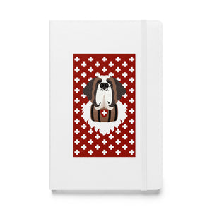 Saint Bernard Dog Hardcover Notebook - Lucy + Norman