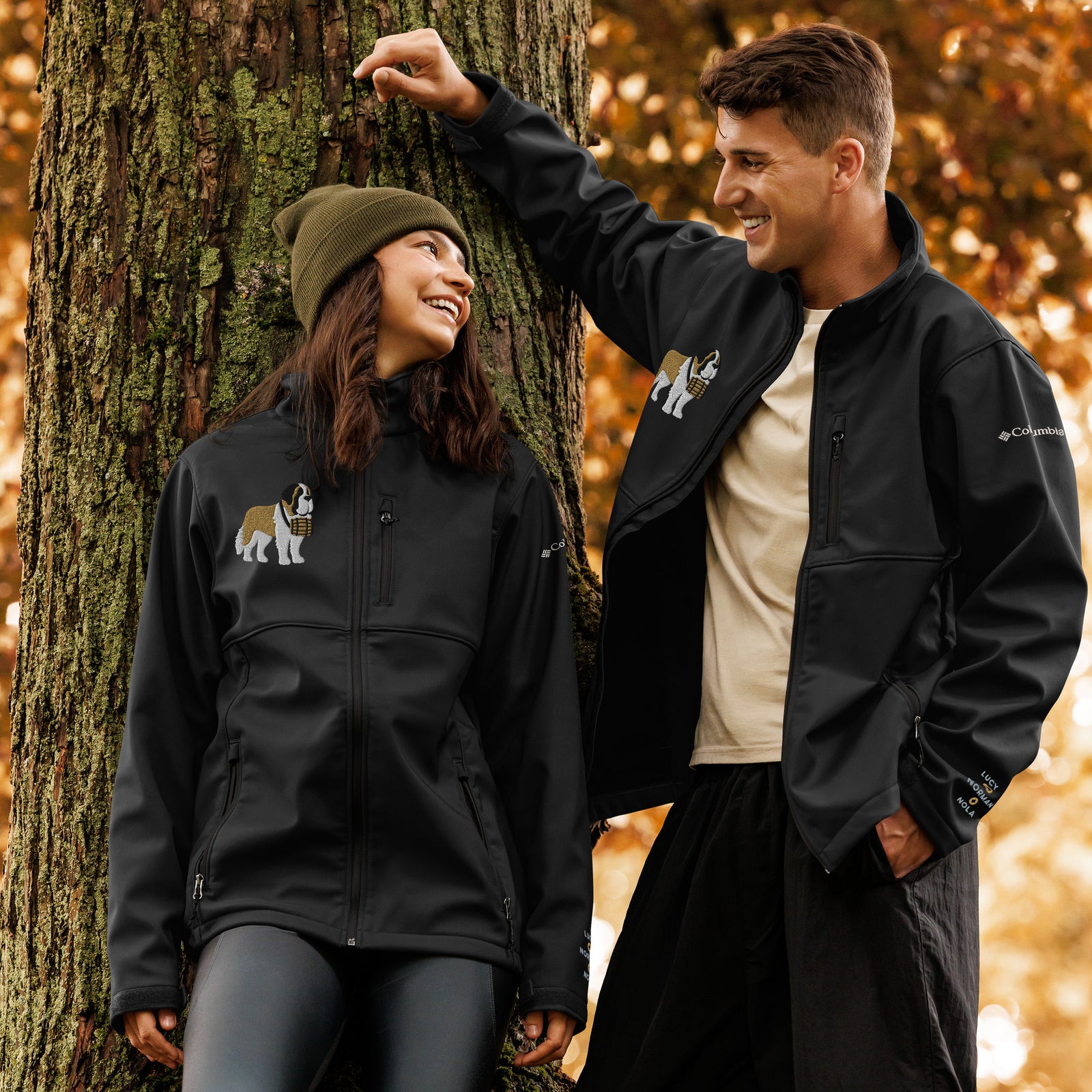 Saint Bernard Columbia® Soft Shell Jacket – Personalized