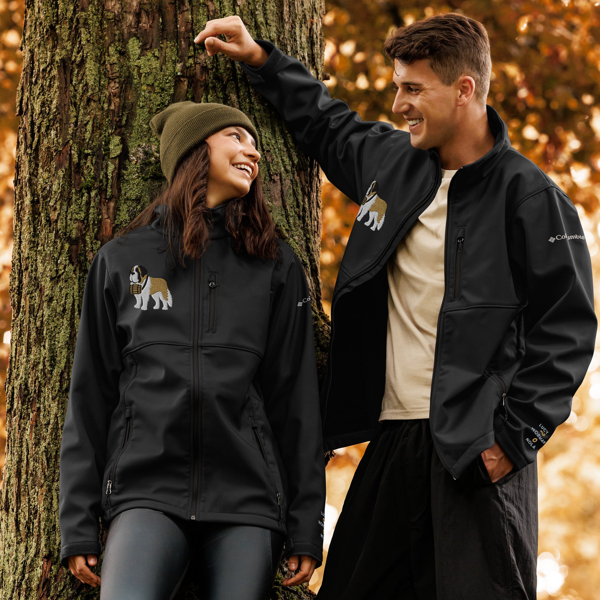 Saint Bernard Columbia® Soft Shell Jacket – Personalized