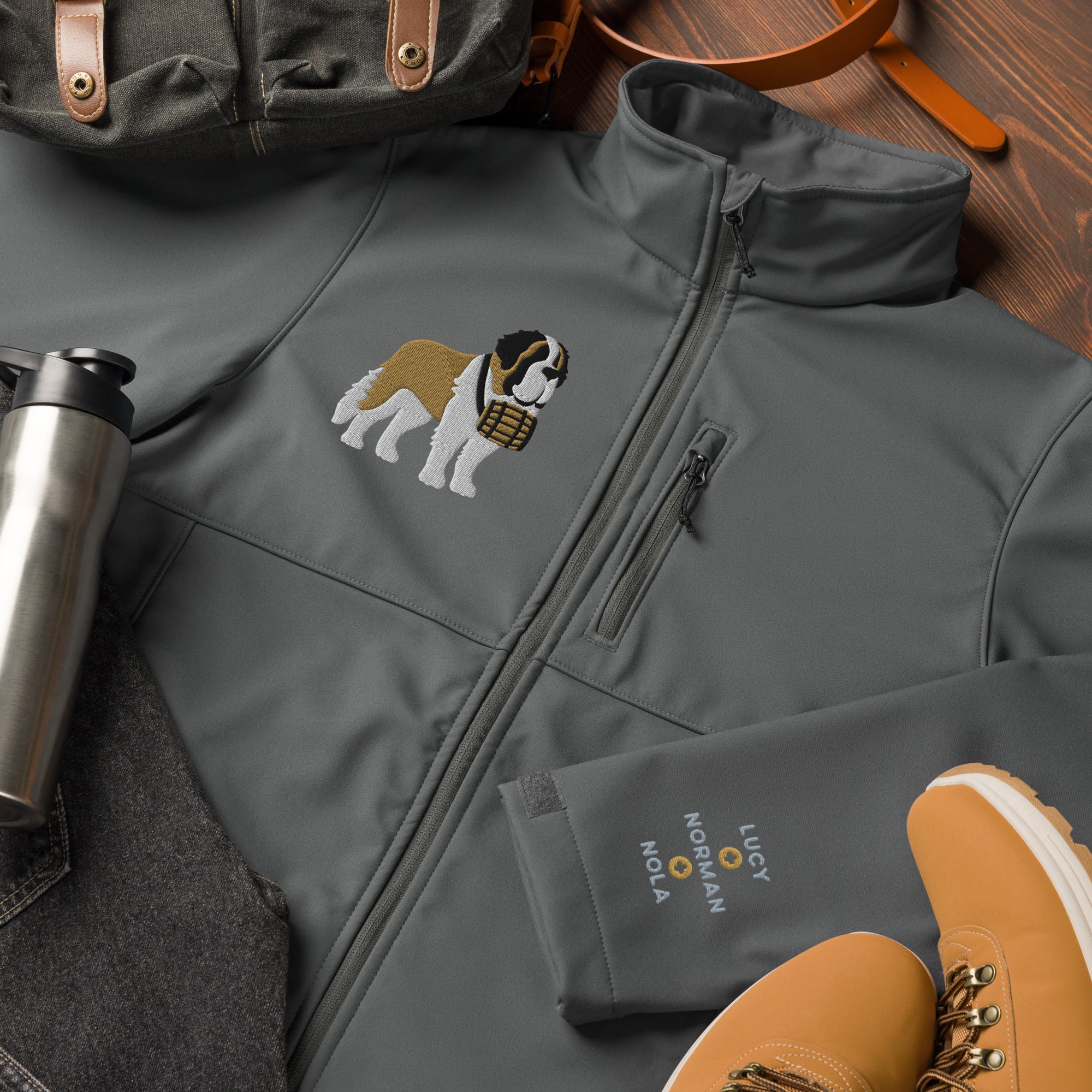Saint Bernard Columbia® Soft Shell Jacket – Personalized
