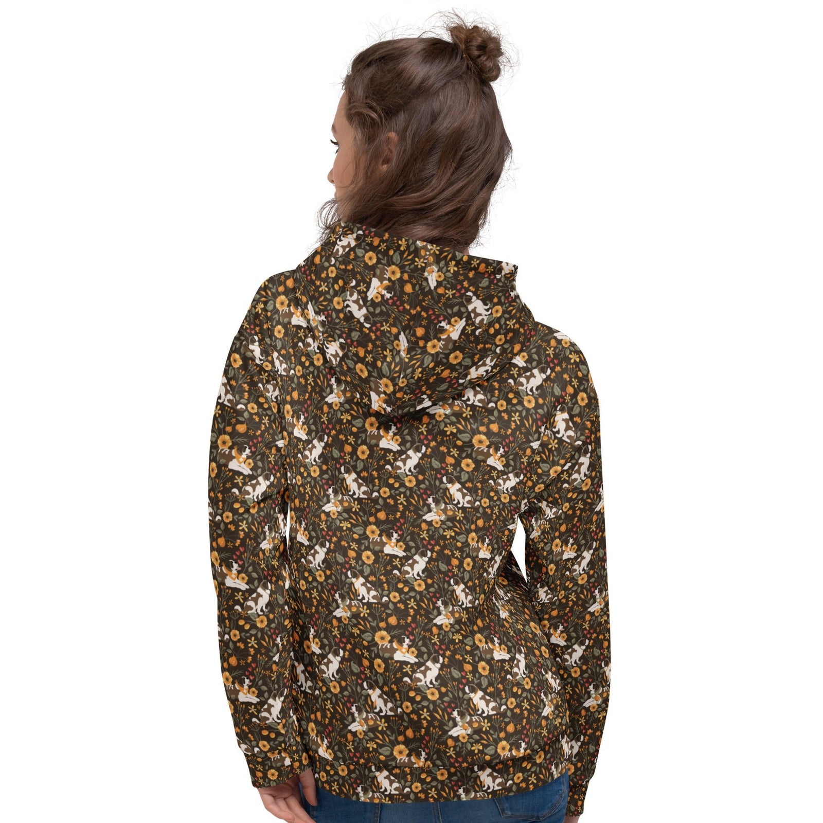 Saint Bernard Fall Meadow Hoodie - Lucy + Norman
