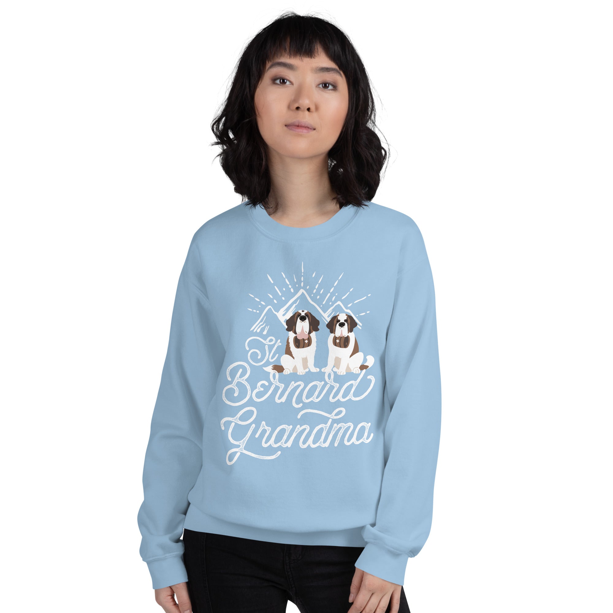 St Bernard Grandma Sweatshirt