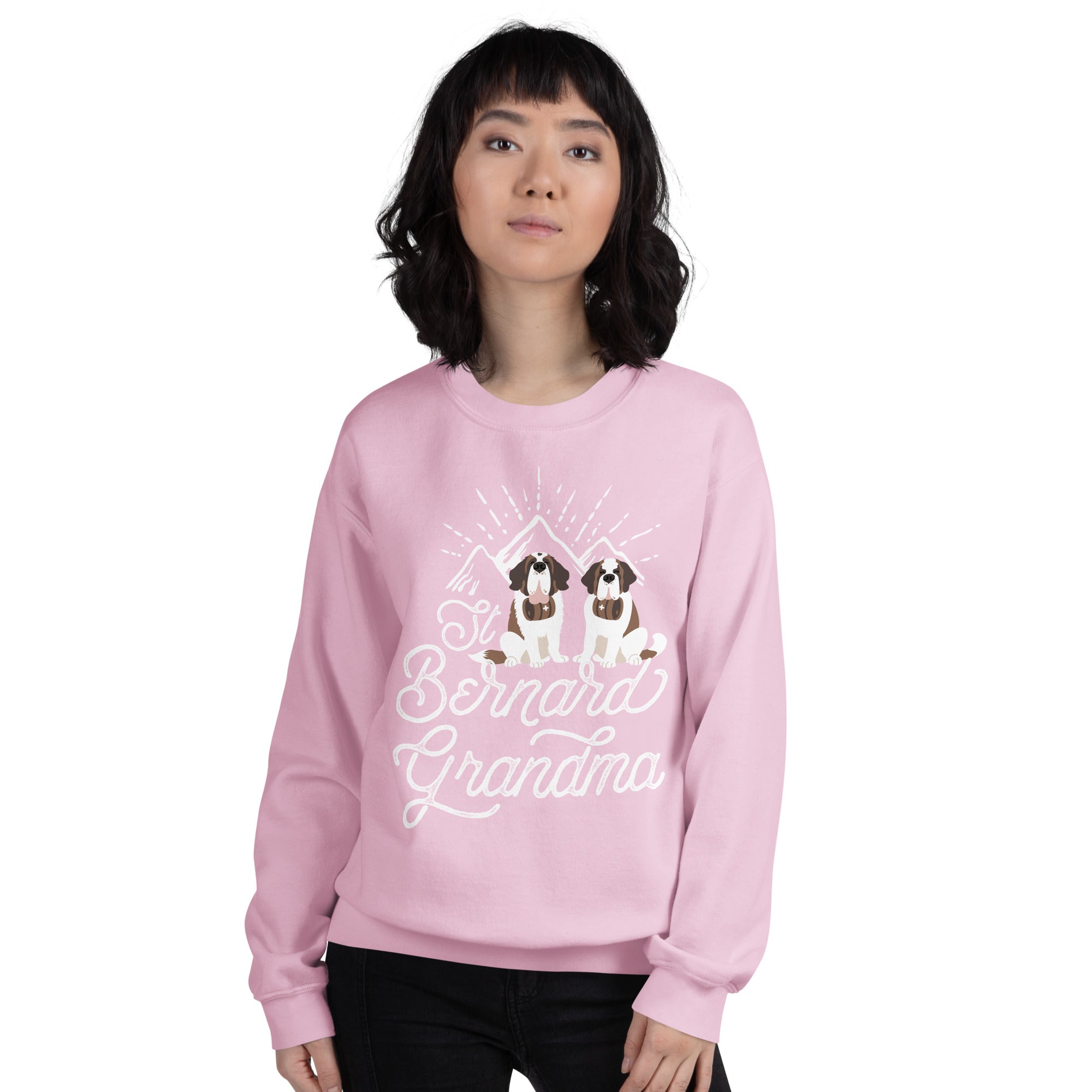 St Bernard Grandma Sweatshirt