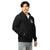 Embroidered Chest Saint Bernard Full Zip Hoodie